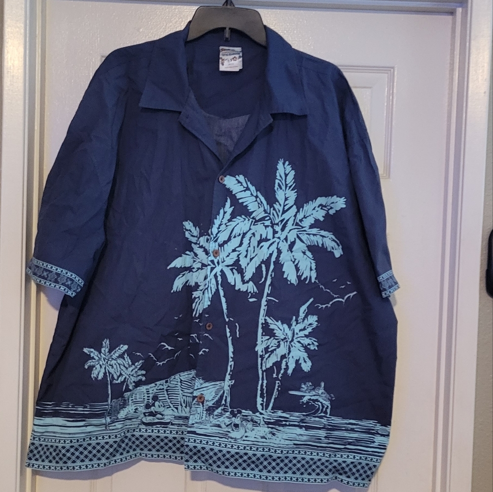 Disneyland button up shirt